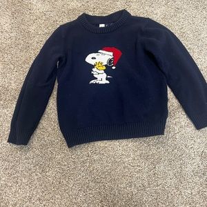Janie and Jack 4T snoopy boy sweater.